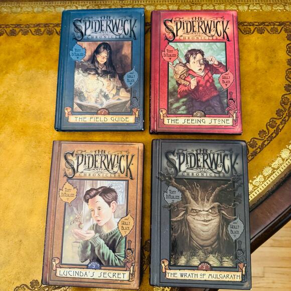 The Spiderwick Chronicles Hardcover Books Volume 1, 2, 3 & 5 - Picture 1 of 3